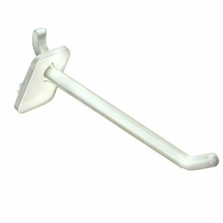 AZAR DISPLAYS 4'' Lexan Hook: 0.287'' Diameter, 50PK 800004-W